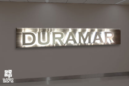 Reverse Channel Letters LED Signs "Halo" 5 BuySigns.Shop