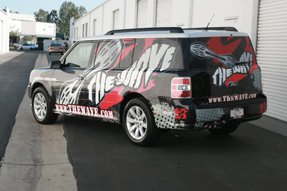 Window Graphics Perforated film with Custom Printing 5 BuySigns.Shop