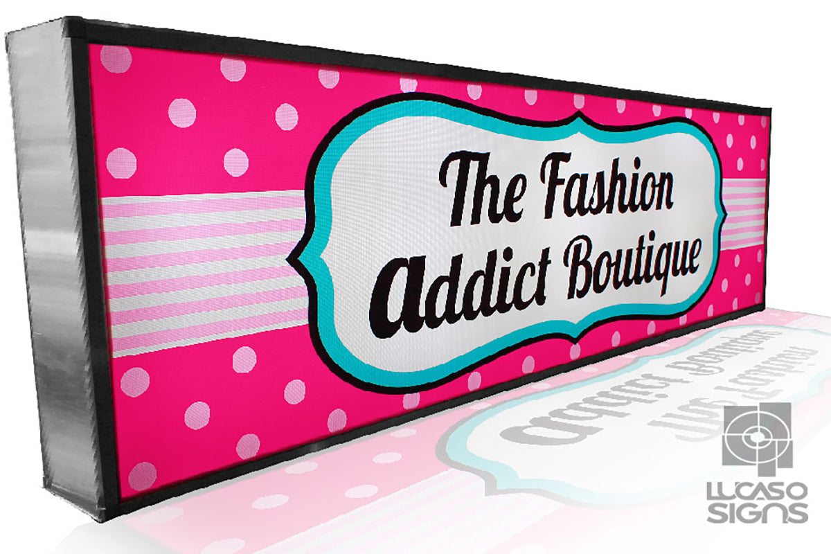 Custom LIGHT BOXES With Flex Face OutDoor 3 BuySigns.Shop